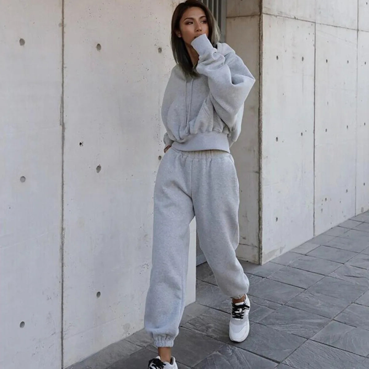 Joan - Sweatshirt Two Piece Set