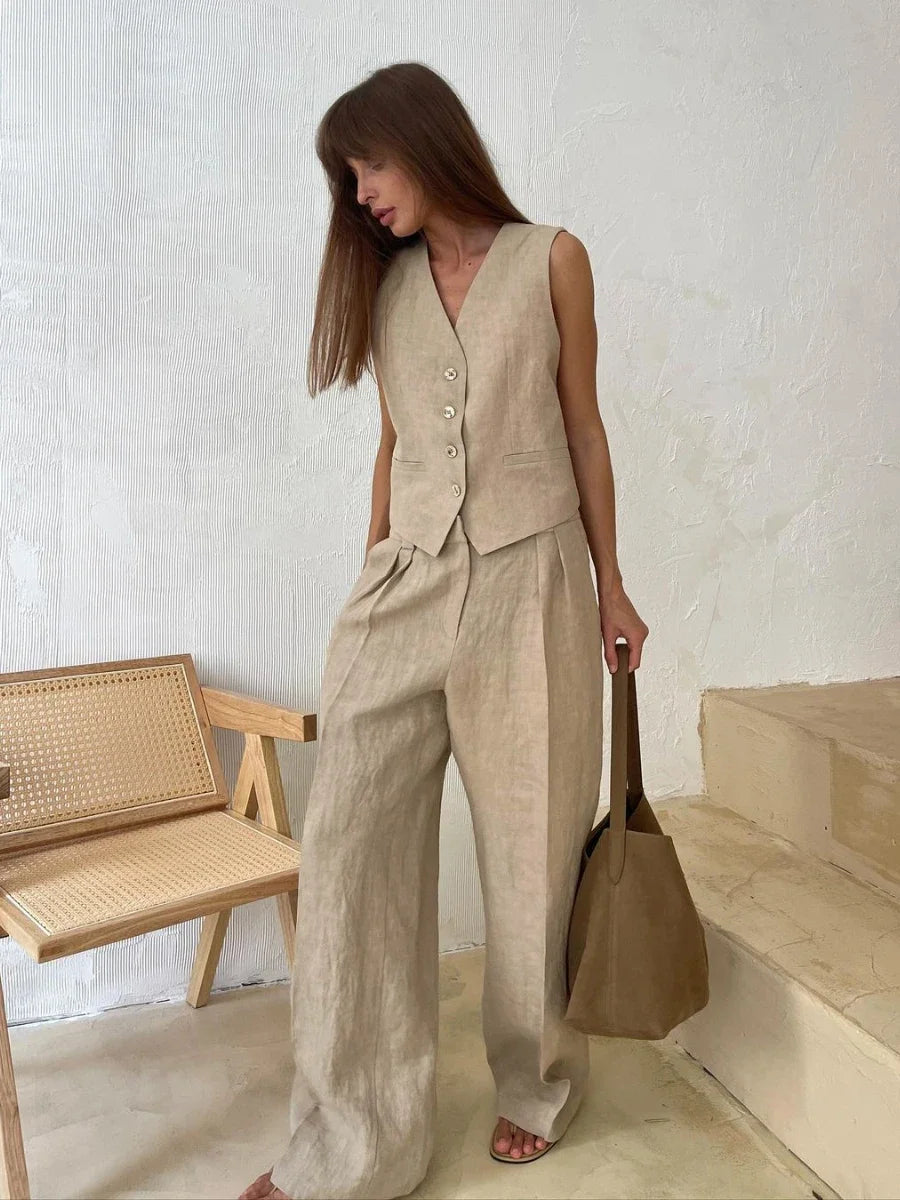 Bianca - Vest ＆ Pants Suit